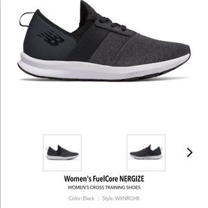 NIB New Balance FuelCore nergize sz 8 gray/white